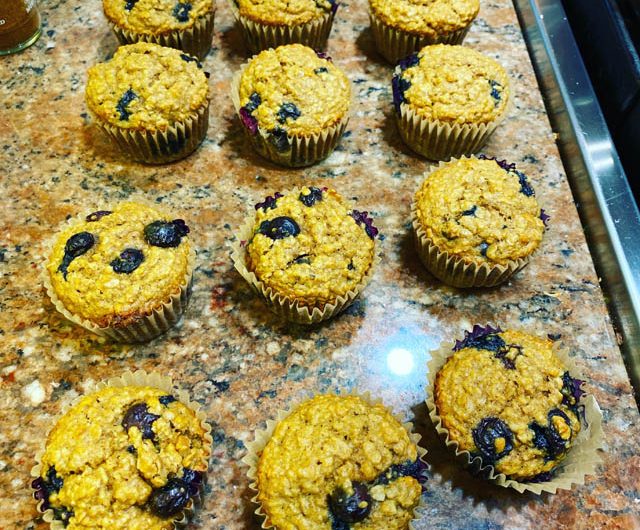 House Favorite Blueberry Muffins