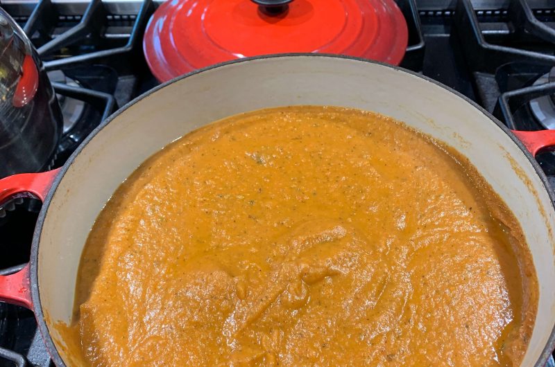 Red Lentil Squash Soup