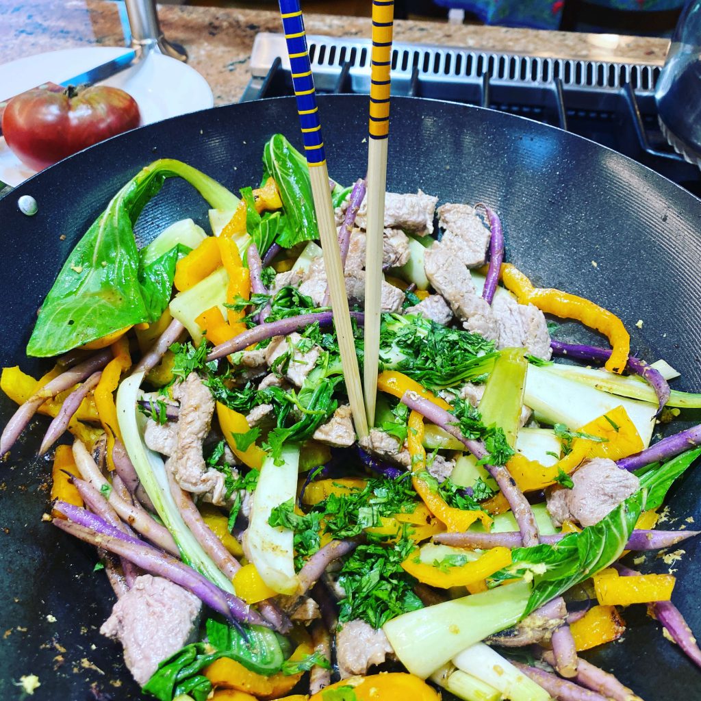 pork stir fry