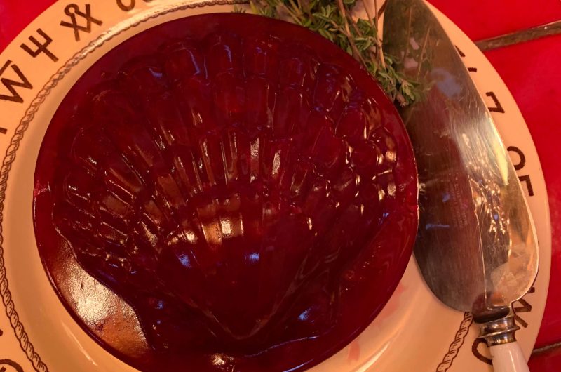 Homemade Cranberry Relish or/and Mold