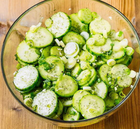 Binky's Cucumber Salad