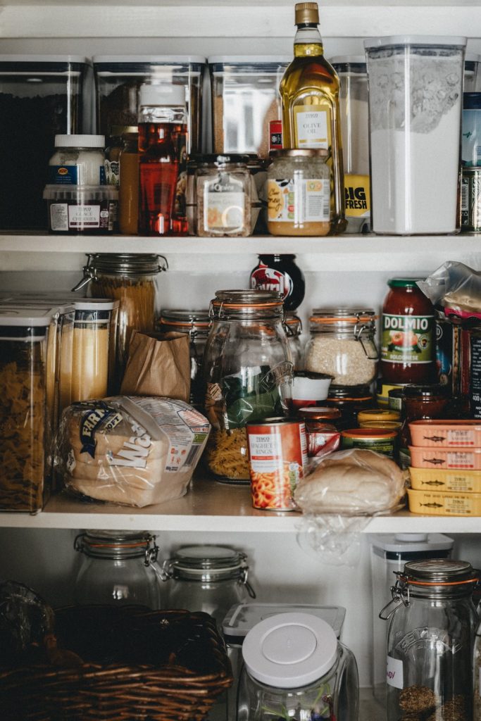 stocked pantry