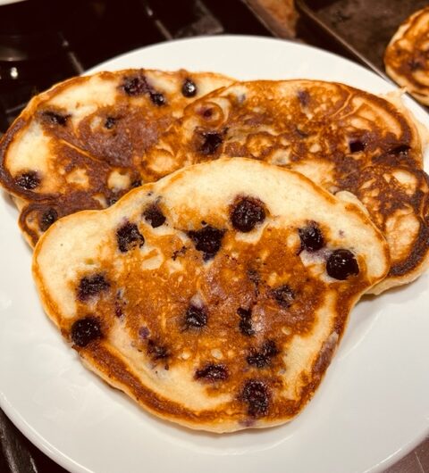 Diner Blueberry Pancakes