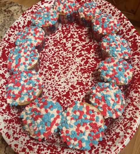 Mixed Berry Cupcakes with Cream Cheese Frosting