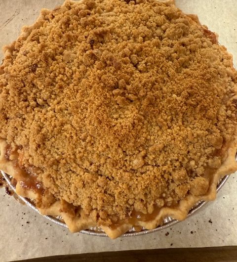 Apple Crumble Pie