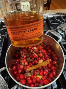 Cranberry Bourbon Fig Relish