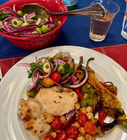 Greek Chicken Cooked fast