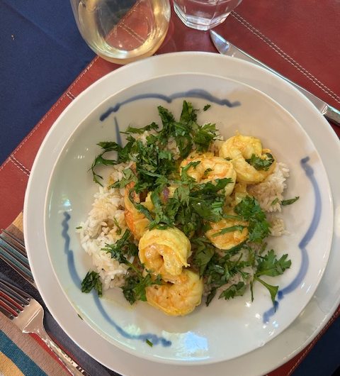 Shrimp Curry for those who don't like Curry