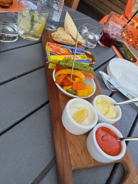 Bar Bravas Tin Fish Board