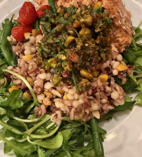 Pistachio Salsa Verde