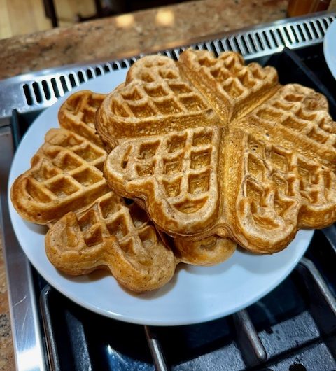 Vanilla Cinnamon Waffles