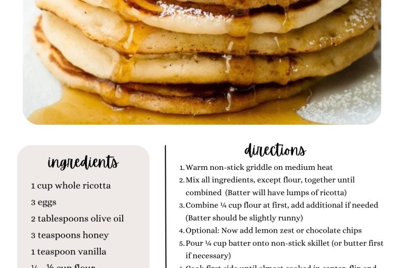 Ricota Pancakes