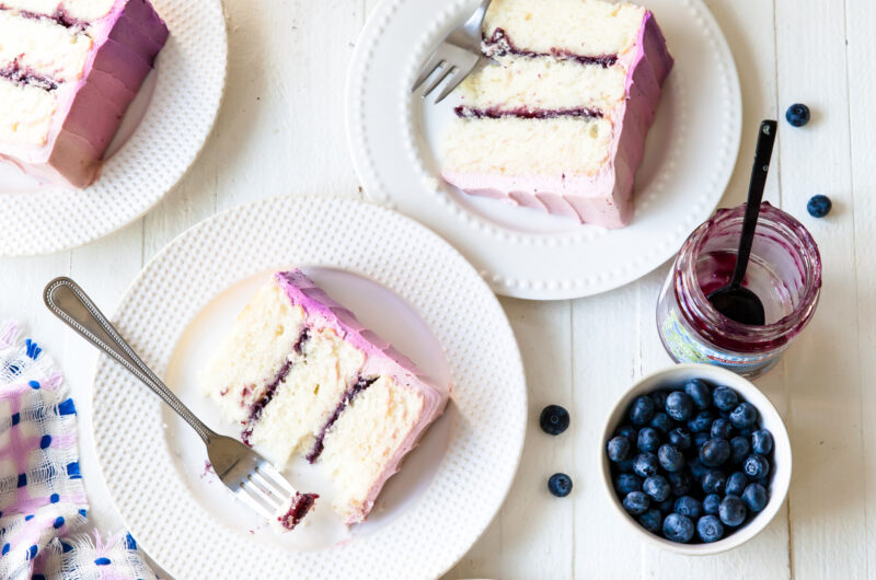 Blueberry Jam Cake — Feeding a Crowd
