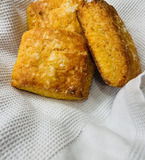 Cornbread Cheddar Biscuits