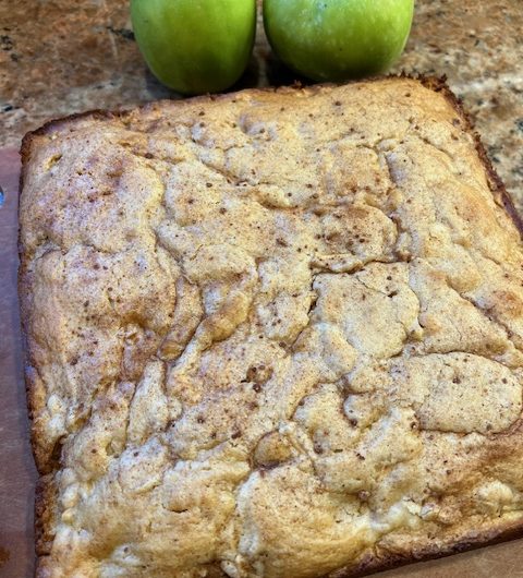 Spiced Apple Coffee Cake