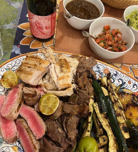 Family Mixed Grill Taco Night