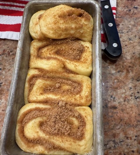 Orange, Cardamom, Cinnamon Sweet Rolls