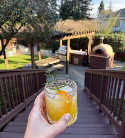Fresh Citrus Tequila Cocktail